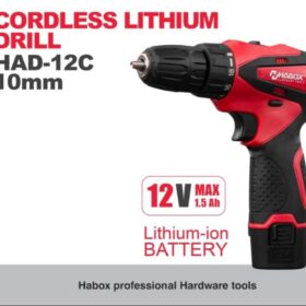 دریل شارژی تک باطری لیتیومی هابوکس
